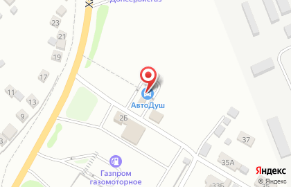 Автомойка самообслуживания Автодуш в Ростове-на-Дону на карте