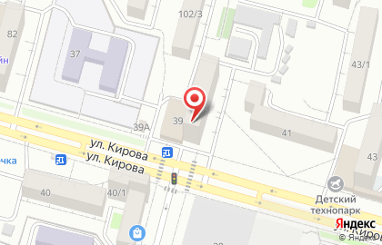 Банкомат ФКБ Петрокоммерц в Кировском районе на карте