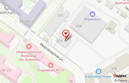Рекламно-полиграфическая компания Пиранья на площади Александра Невского I на карте