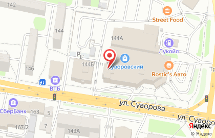 Магазин товаров для животных Зоосфера в Ленинском районе на карте
