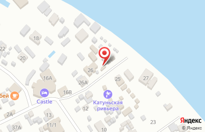 Туристическая база Ласковый берег на карте