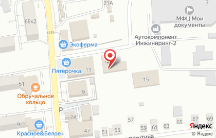 Комплексный центр социального обслуживания населения западного округа в Октябрьске на карте