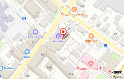 Магазин Tescoma на улице Дзержинского на карте