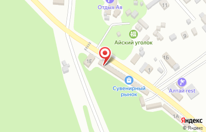 Киоск по продаже сувениров на Советской улице на карте