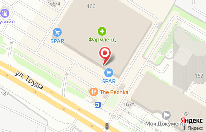 Банкомат Росбанк на улице Труда на карте