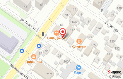 Студия ногтевого сервиса в Октябрьском районе на карте