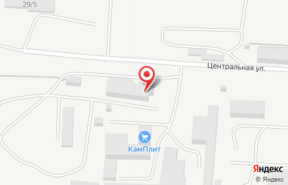 Торговая компания Оптима на Центральной улице на карте