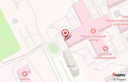 Областной перинатальный центр им. И.Д. Евтушенко в Томске на карте