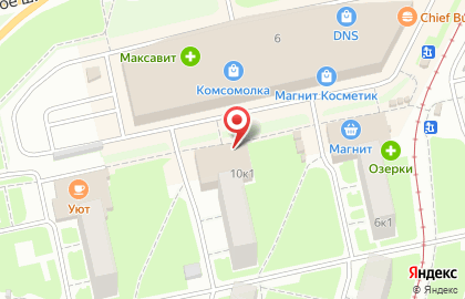 Магазин Мозаика на Комсомольской площади на карте