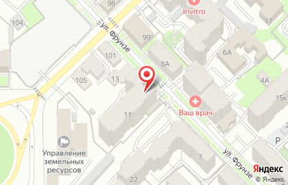 Межевой региональный центр на карте