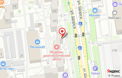 Центр по ремонту цифровой техники Схема-Сервис на улице Щорса на карте
