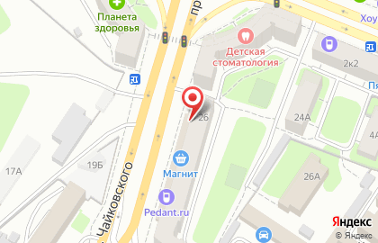 Фотоцентр Portfoto на проспекте Чайковского на карте
