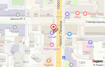 Home credit bank на проспекте Ленина, 94 на карте