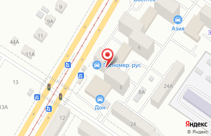 Золотая подкова на Донбасской улице на карте