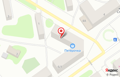 Универсам Пятёрочка на Гвардейском проспекте на карте