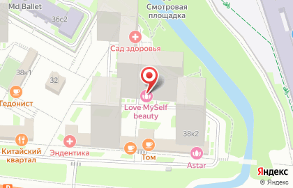 Студия красоты LOVE MYSELF на карте