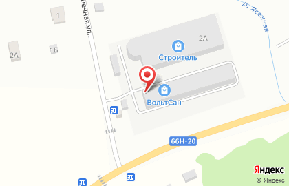 Магазин Электрика-Сантехника на Солнечной улице на карте