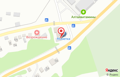 СТО Атлант на Дорожной на карте