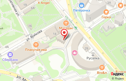 Ресторан Мирит на карте