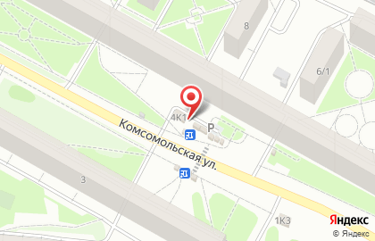 Магазин Три пекаря в Кировском районе на карте
