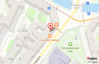 Супермаркет Берег на карте