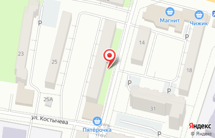 Сеть супермаркетов Пятёрочка на улице Сеченова на карте