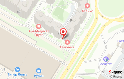 Фирменный магазин Триколор на улице Труда на карте