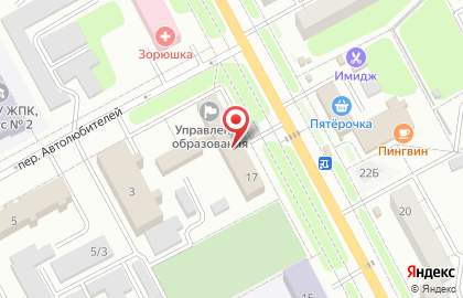 Городской методический центр на карте