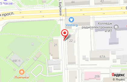 Спортивный клуб 7 канал Красноярск в Октябрьском районе на карте