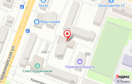 Детский сад Азбука на Кремлевской улице на карте