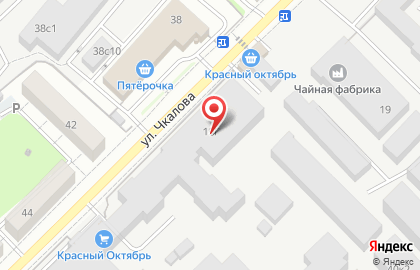 Терминал Прио-Внешторгбанк на улице Чкалова, 19г на карте