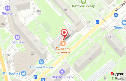 Оператор сотовой связи Tele2 в Центральном районе на карте
