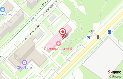 Поликлиника, Новосибирская районная больница №1 на карте