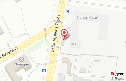 Сеть супермаркетов Мостовский на улице Ветеранов Труда на карте