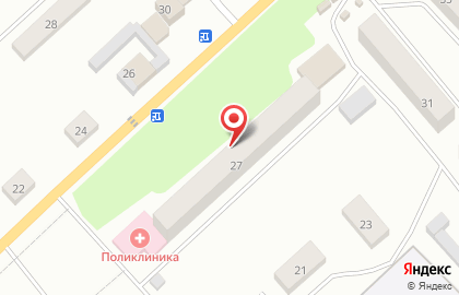 Поликлиника №3, Вышневолоцкая центральная районная больница на карте