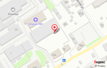 Продлайн на Заводской улице на карте