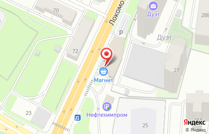 Мебельный салон Формула мебели на Локомотивной улице на карте