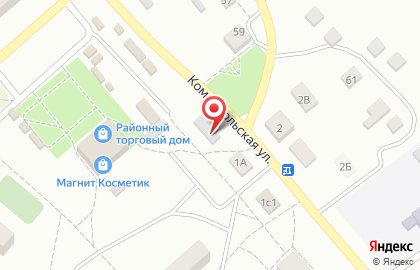 Служба экспресс-доставки Сдэк на Комсомольской на карте