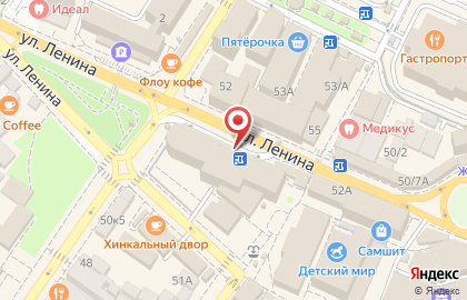Мебельный салон Евростиль на улице Ленина на карте