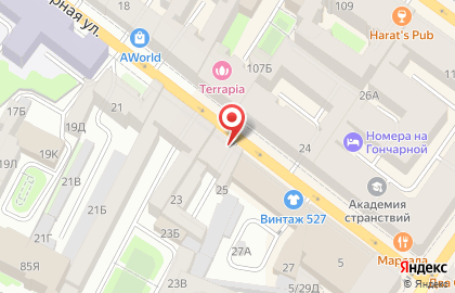 Спортбар сбг 25 на карте