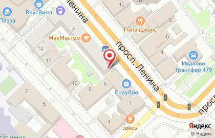 Аптека Волжская мануфактура на проспекте Ленина, 7 на карте
