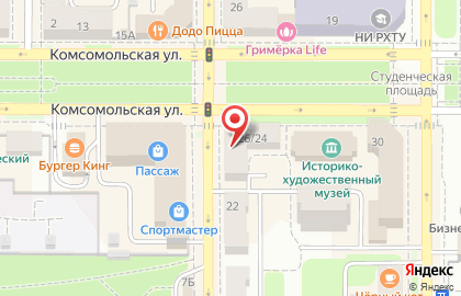 Айкрафт на Берёзовой улице на карте