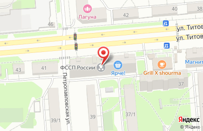 Кондитерская лавка на площади Карла Маркса на карте