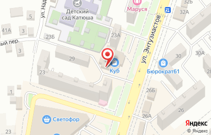 Пивной бутик на улице Энтузиастов на карте