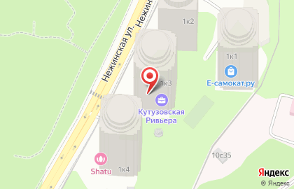 Сервисный центр ТЭА на Славянском бульваре на карте