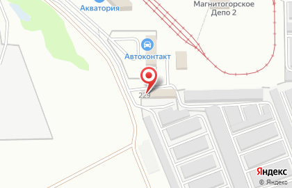 Торгово-сервисная компания 1й Аккумуляторный в Орджоникидзевском районе на карте