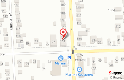 Продовольственный магазин Маркет на улице Комарова на карте