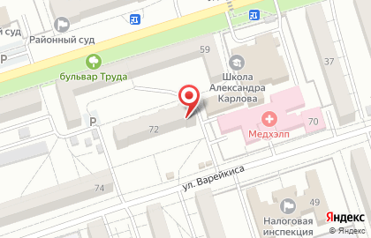 Компания Налоговые решения на карте