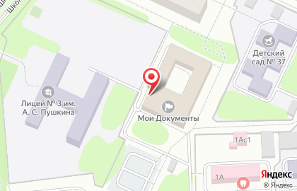 Центр сопровождения бизнеса на Школьном бульваре на карте