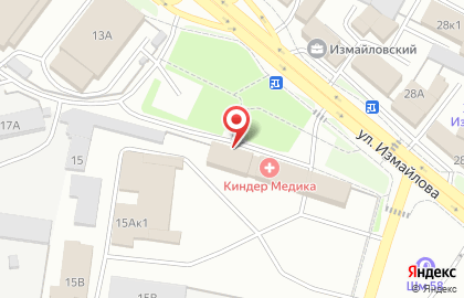 Интернет-провайдер Альфанет Телеком в Железнодорожном районе на карте